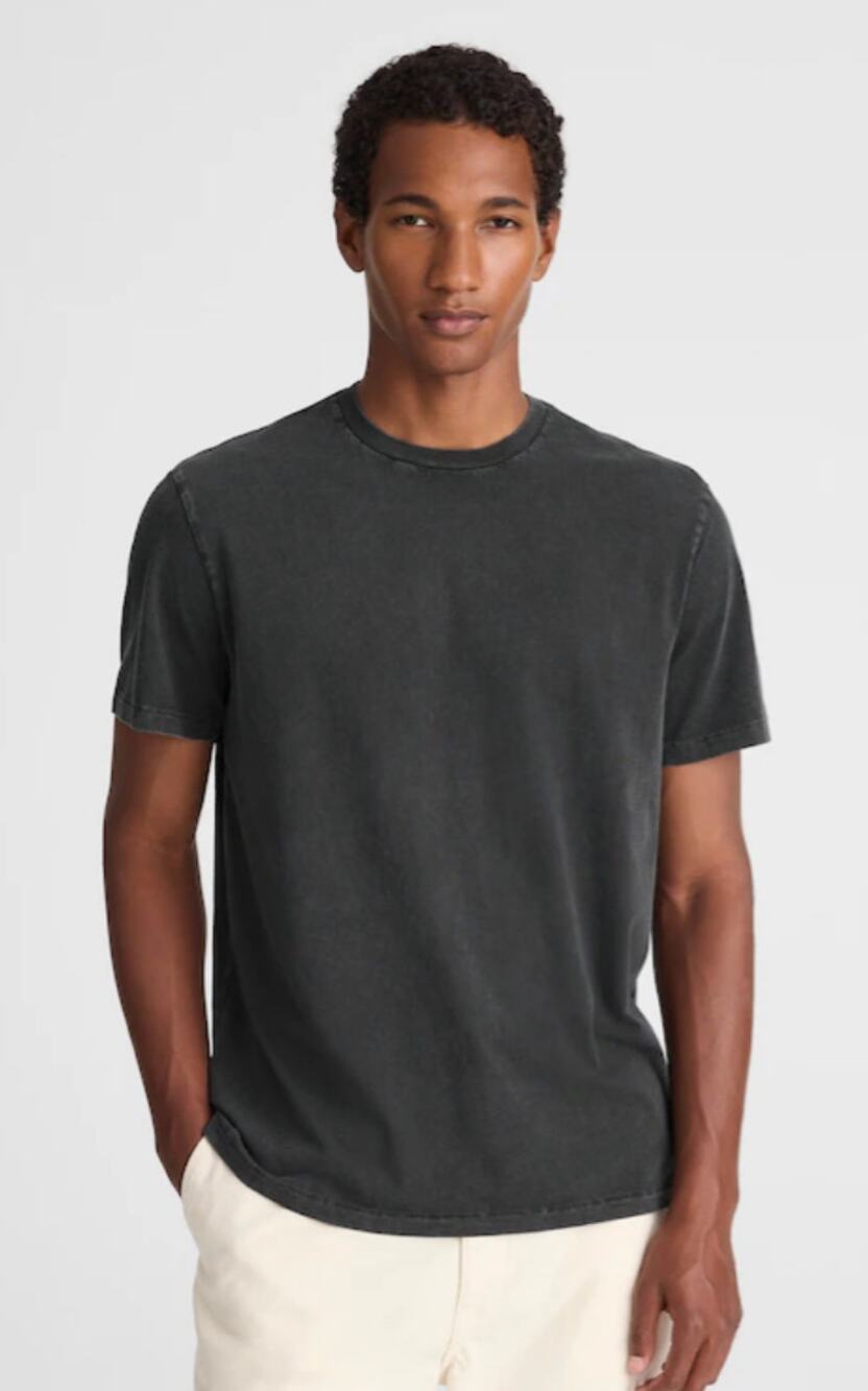 Madewell | NWT Men's The Rockaway Tee Coal Gray | Sz L